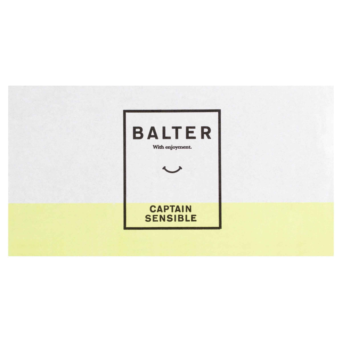 Balter Capt Sensible 3.5% 375ml Can