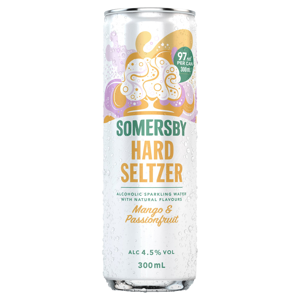 Somersby Seltzer Lime Orange 4.5% 330ml Can