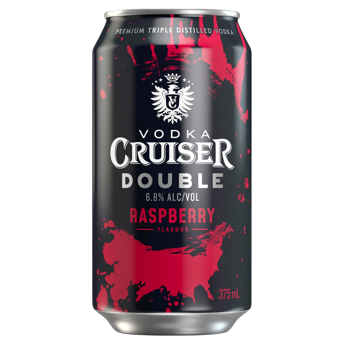 Vodka Cruiser DBL Lem/Lime 6.8% 375ml Can