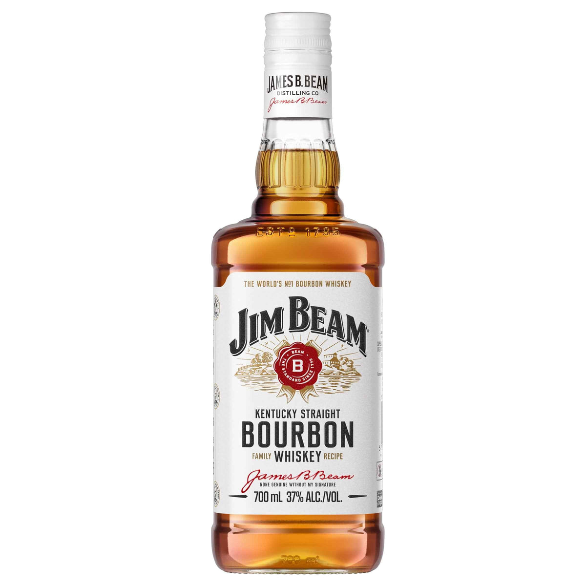 Jim Beam White Label Bourbon 40% 200ml Bottle
