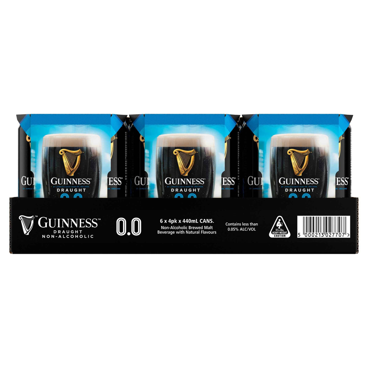 Guinness 0.0 Non-Alcoholic Stout 0% 440ml Can
