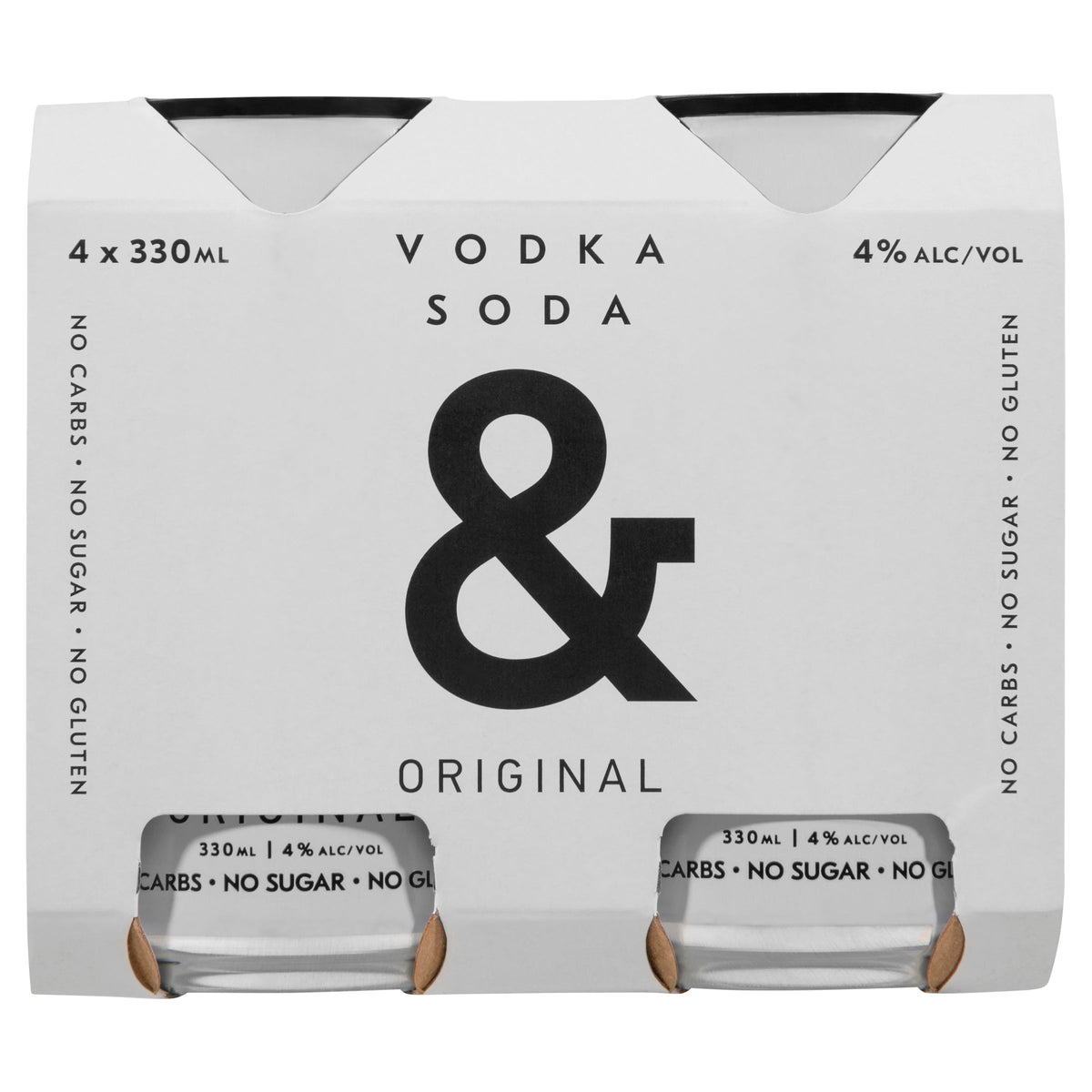 Ampersand Vodka Soda 4% 330ml Can