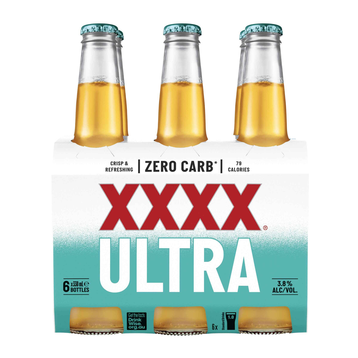 XXXX Ultra 3.8% 330ml Bottle