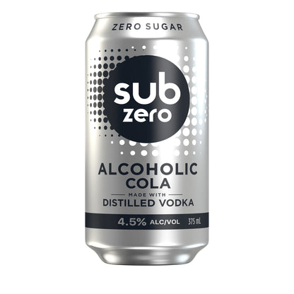 Sub Zero & Cola 4.5% 375ml Can