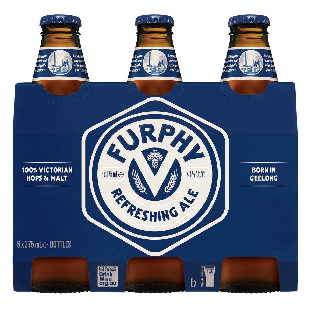 Furphy Refreshing Ale 4.4% 375ml Bottle