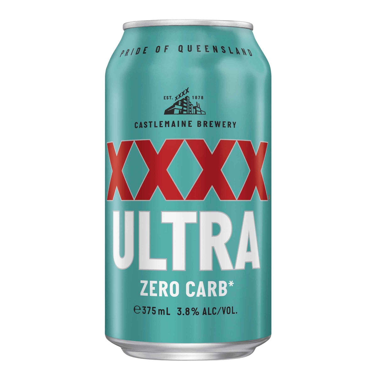 XXXX Ultra Zero Carb 3.8% 375ml Can