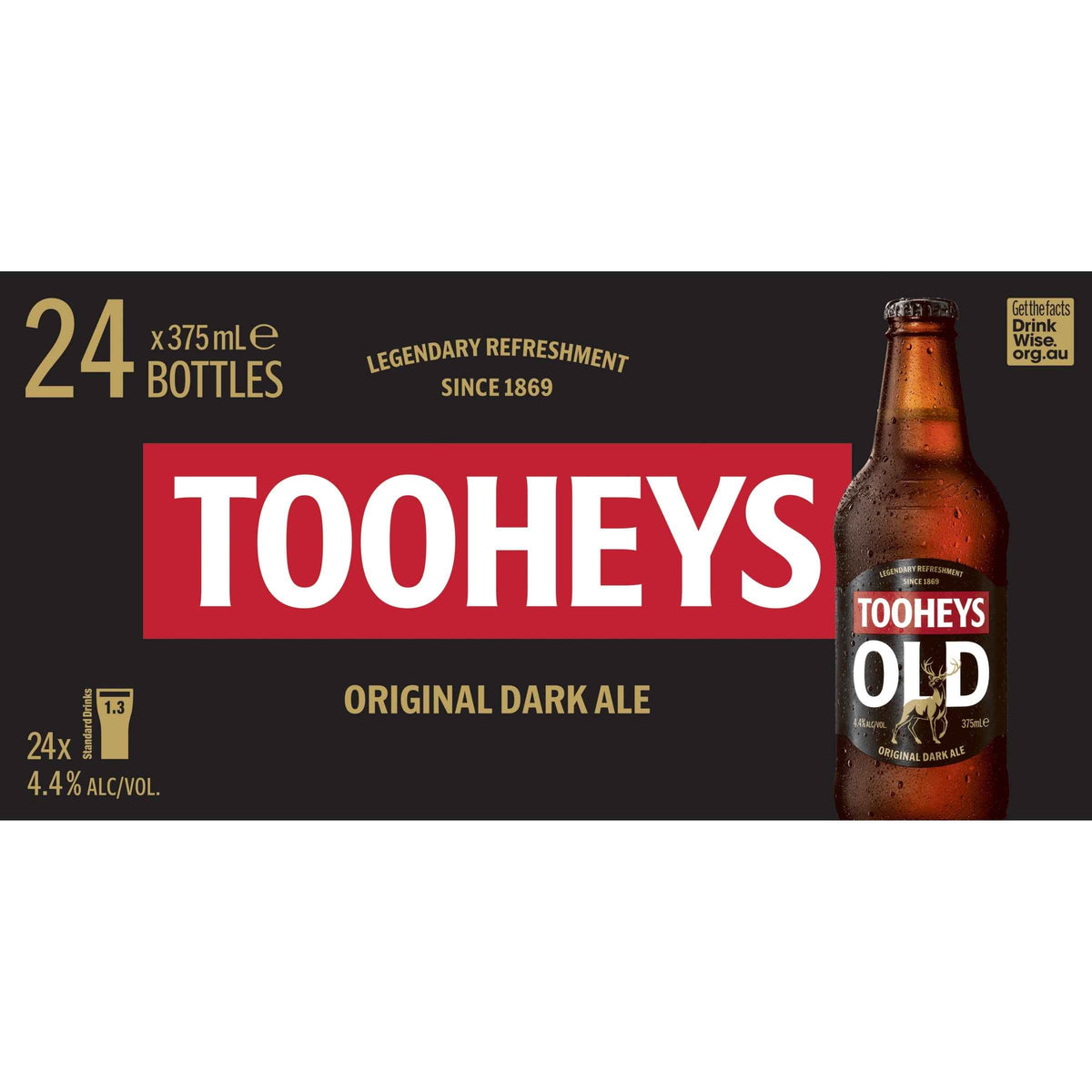Tooheys Old 4.4% 375ml Bottle