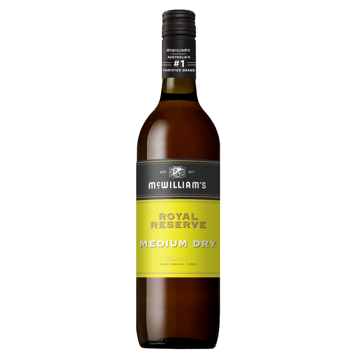 McWilliams Royal Reserve Dry Bottle