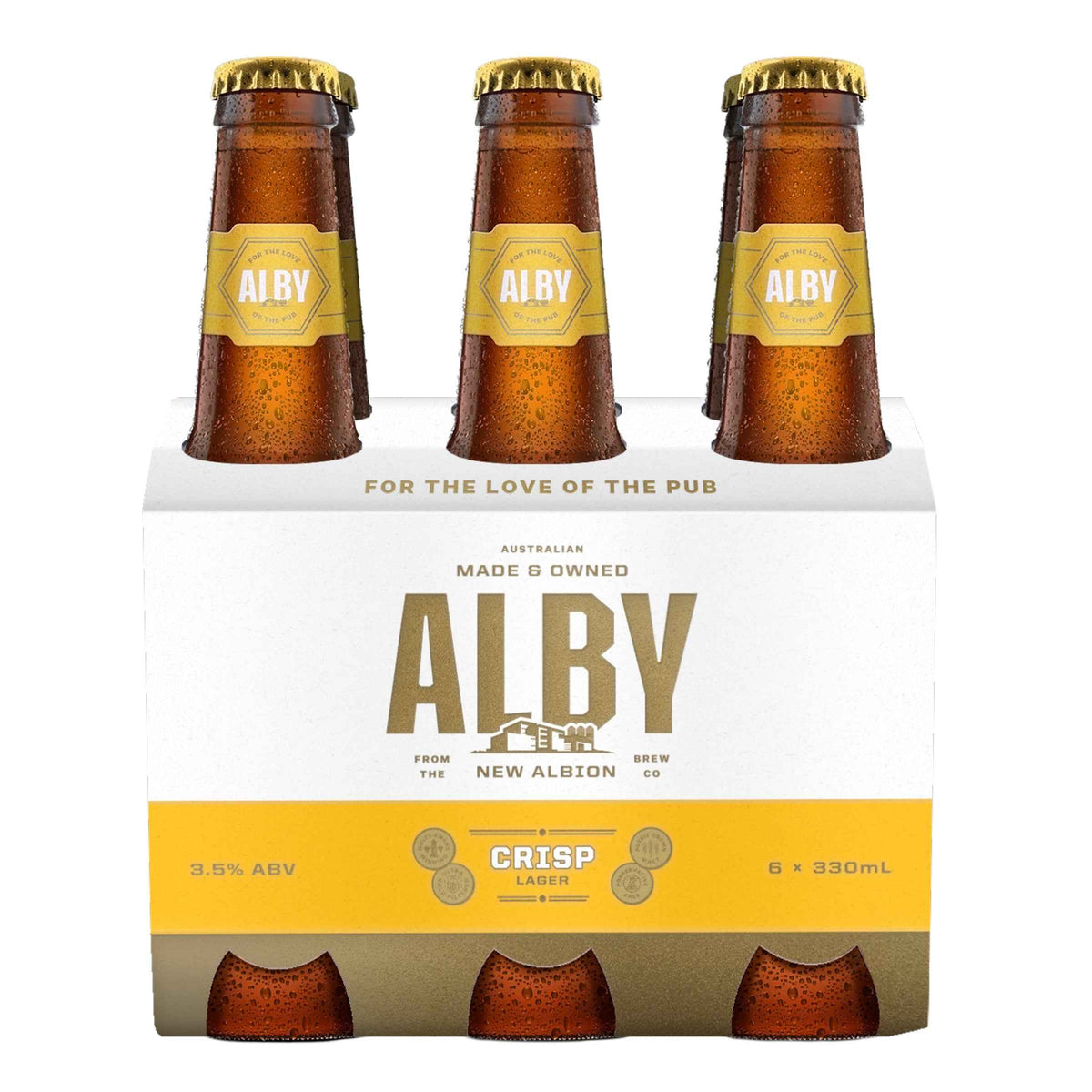 Gage Roads Alby Crisp 3.5% 330ml Bottle