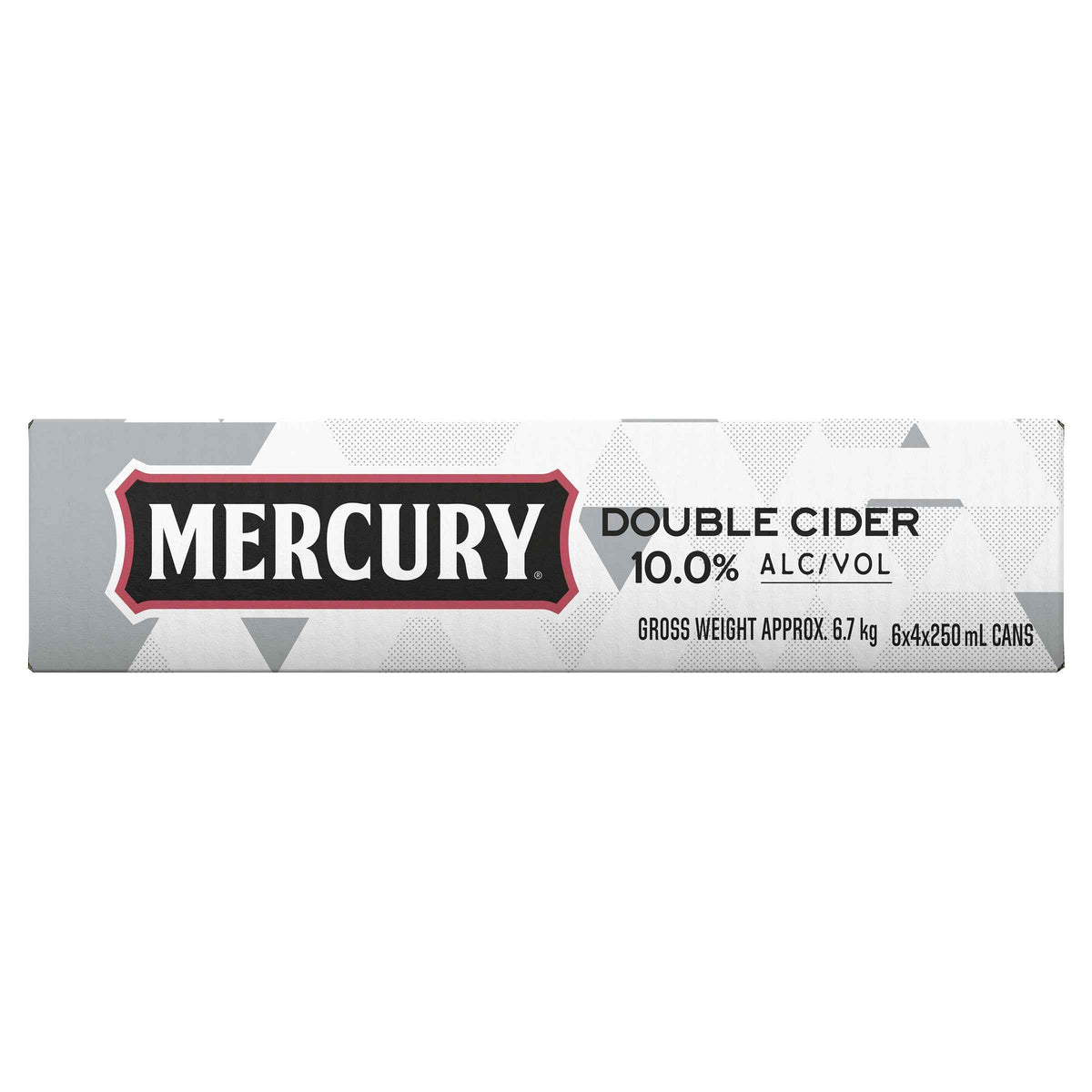 Mercury Double Strength Hard Cider 10% 250ml Can