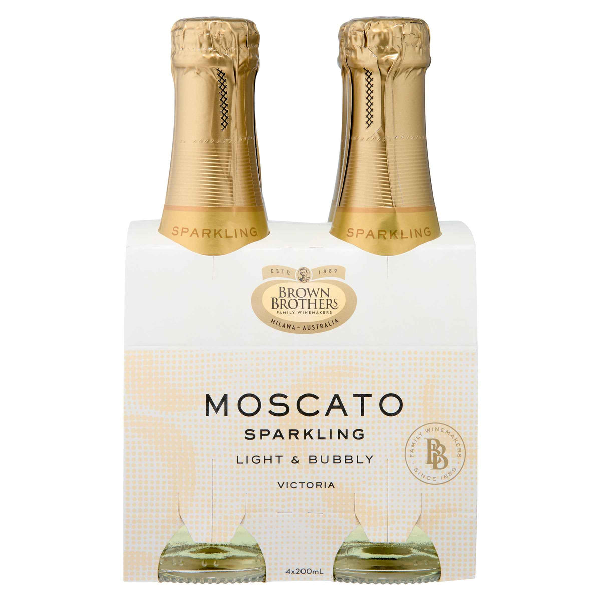 Brown Brothers Sparkling Moscato 6.5% 200ml Bottle