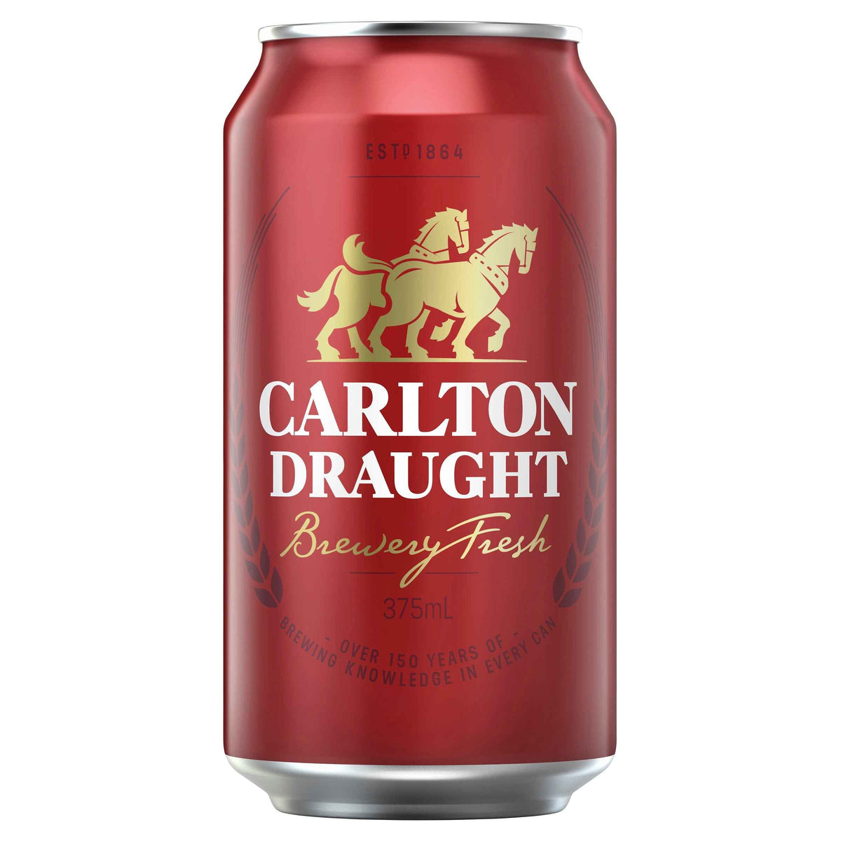 Carlton Draught 4.6% 375ml Bottle