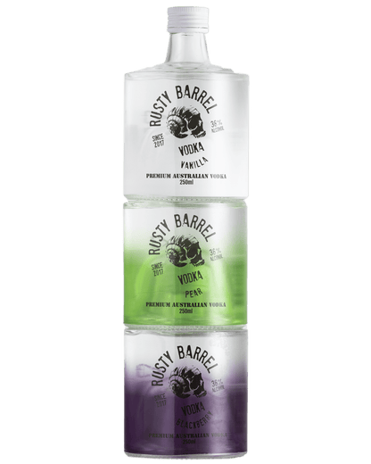 Rusty Barrel Pear Vodka 38% 250ml Bottle